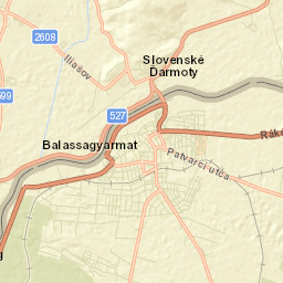 Balassagyarmat Street Map