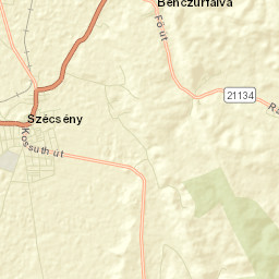 Szécsényi Járás Street Map