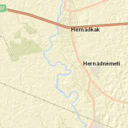 Hernádnémeti Street Map