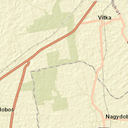 Nagydobos Street Map