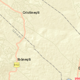 Cristineşti Street Map