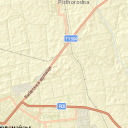 Pidhorodna Street Map