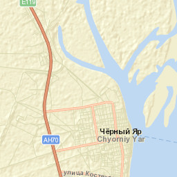 Chyorny Yar Street Map