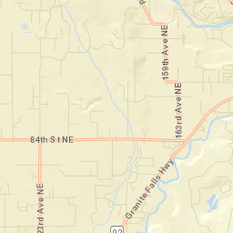 Lochsloy Street Map