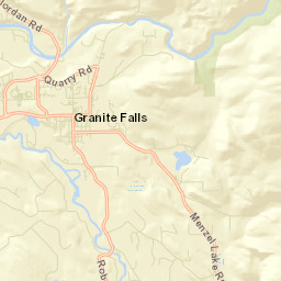 Granite Falls Street Map