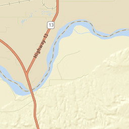 4506-4592 MT-13 Wolf Point MT Street Map