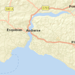 Pont-Croix Street Map