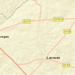 Lanouée Street Map