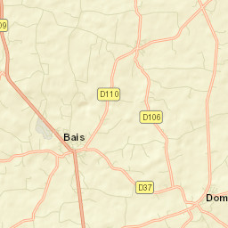 Domalain Street Map