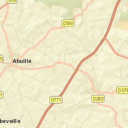 Ahuillé Street Map