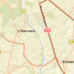 Entrammes Street Map