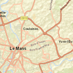 Sargé-lès-le-Mans Street Map