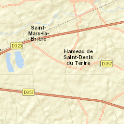 Saint-Mars-la-Brière Street Map