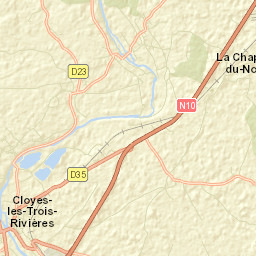 La Chapelle-du-Noyer Street Map