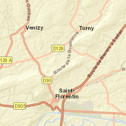 Saint-Florentin Street Map