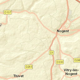 Nogent-le-Bas Street Map