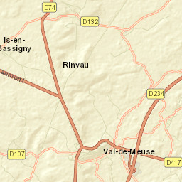 Val-de-Meuse Street Map