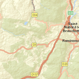 Remiremont Street Map