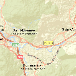 Dommartin-lès-Remiremont Street Map