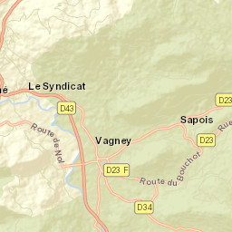 Le Syndicat Street Map