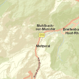 Metzeral Street Map