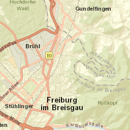 Gundelfingen Street Map