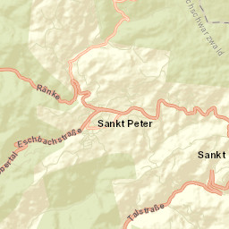 Sankt Peter Street Map