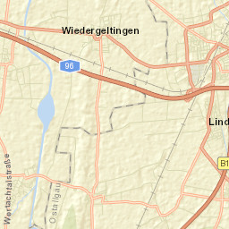 Wiedergeltingen Street Map