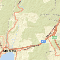 Starnberg Street Map
