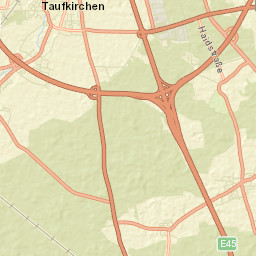 Taufkirchen Street Map