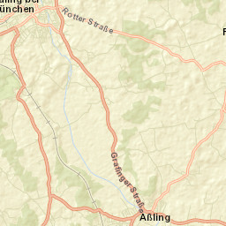 Aßling Street Map