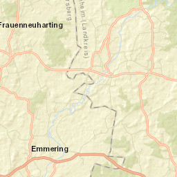 Fraueneuharting Street Map