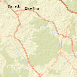 Eiselfing Street Map