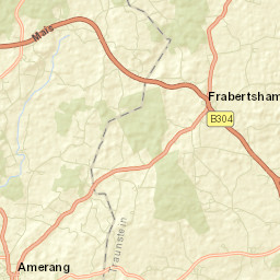 Amerang Street Map