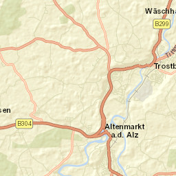 Trostberg an der Alz Street Map