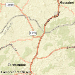 Lamprechtshausen Street Map