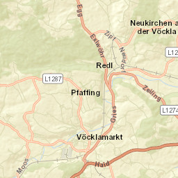 Vöcklamarkt Street Map