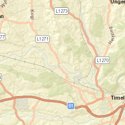 Timelkam Street Map