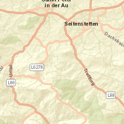 Sankt Peter in der Au Markt Street Map
