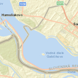 Šamorín Street Map