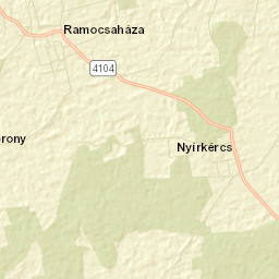 Baktalórántházai Járás Street Map