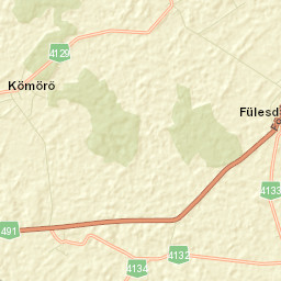 Fehérgyarmati Járás Street Map