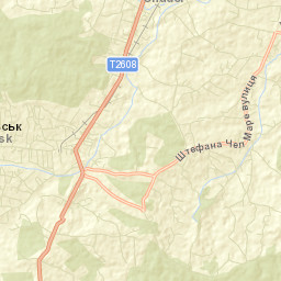 Yizhivtsi Street Map