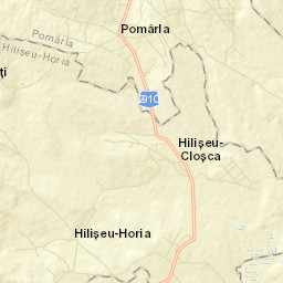 Comuna Hilişeu-Horia Street Map