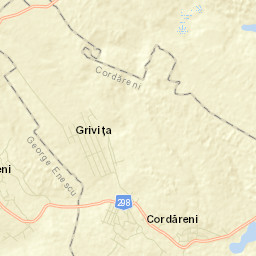 Comună Cordăreni Street Map