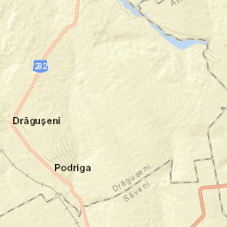 Drăguşeni Street Map