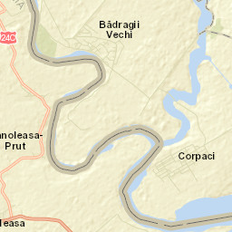 Comuna Manoleasa Street Map
