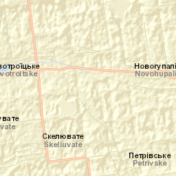 Vilniansk Raion Street Map