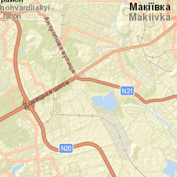 Makiyivka Street Map
