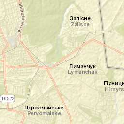 Zalesnoye Street Map